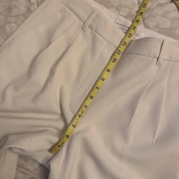 Aritzia Wilfred Effortless Cream Women's Trousers - Picture 13 of 16